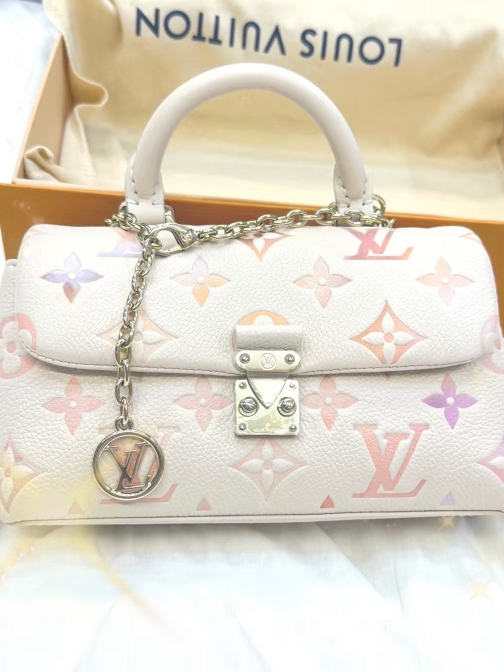 Louis Vuitton Women's Boyfriend Jeans - Pastel White Monogram